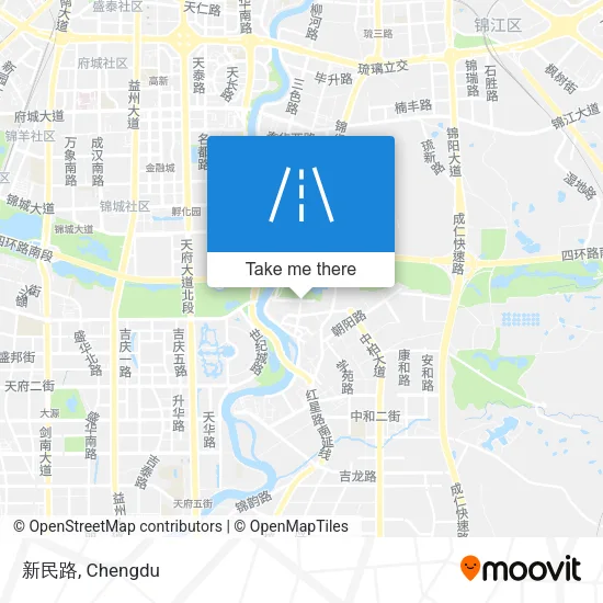 新民路 map