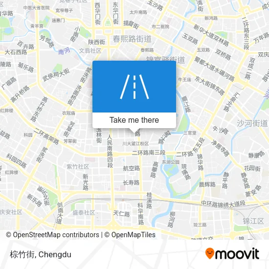 棕竹街 map