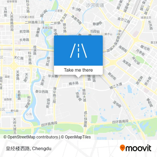 皇经楼西路 map
