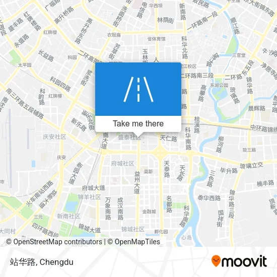 站华路 map