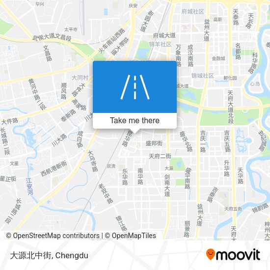大源北中街 map