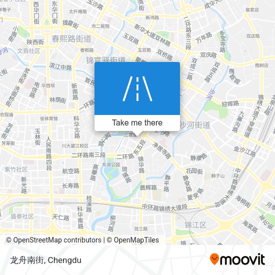 龙舟南街 map