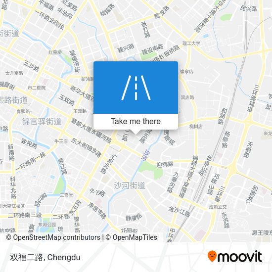 双福二路 map