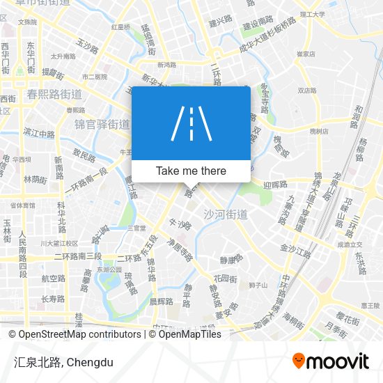 汇泉北路 map