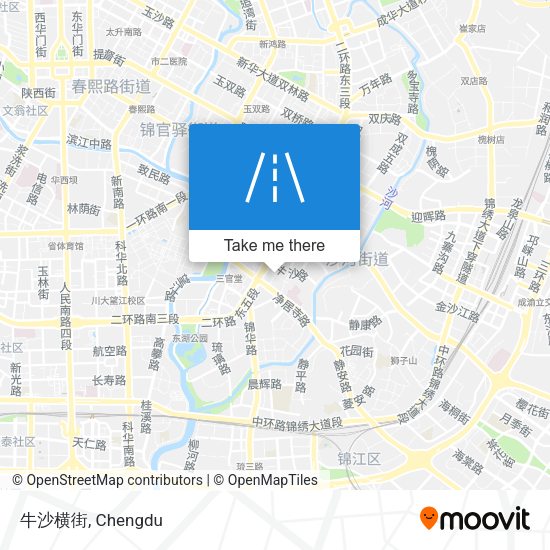 牛沙横街 map