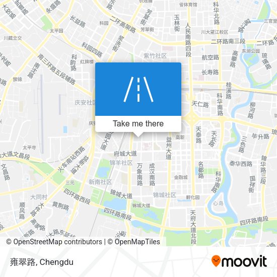 雍翠路 map