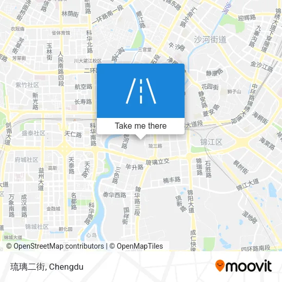 琉璃二街 map
