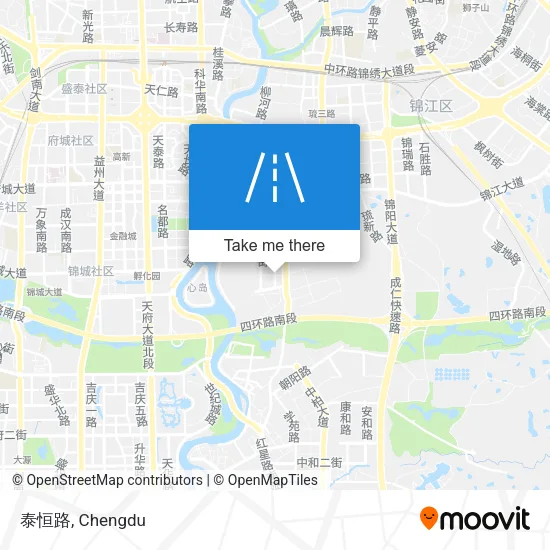 泰恒路 map