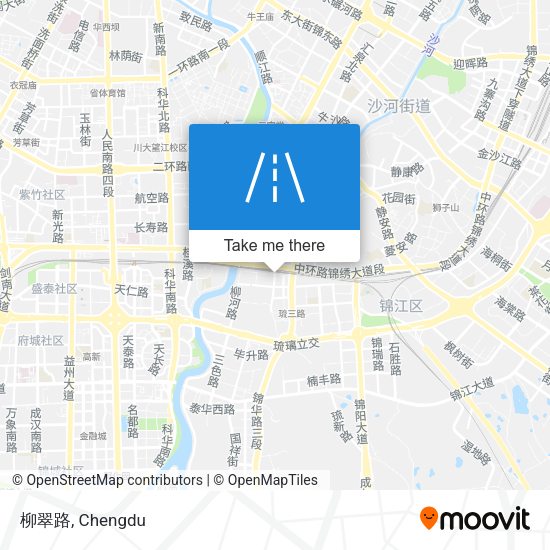 柳翠路 map