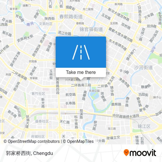 郭家桥西街 map
