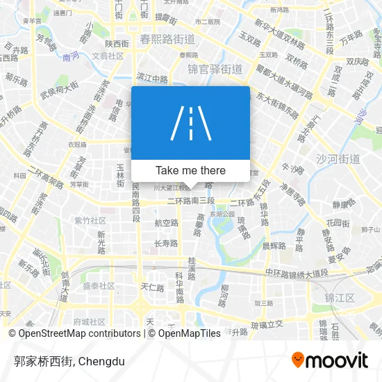 郭家桥西街 map