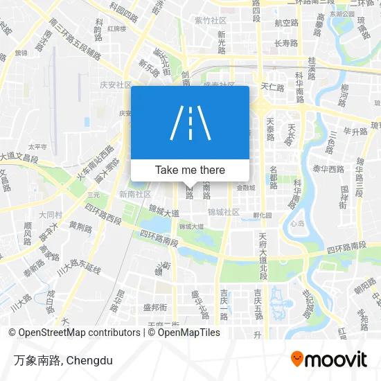 万象南路 map