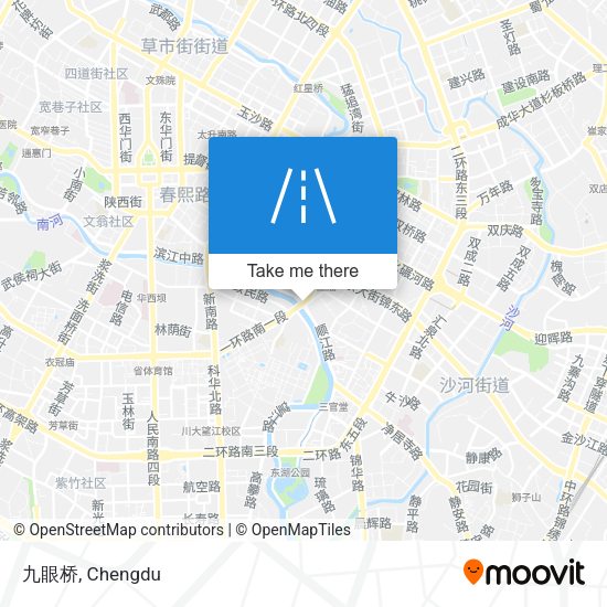 九眼桥 map