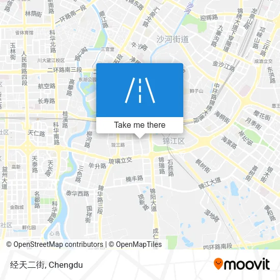 经天二街 map
