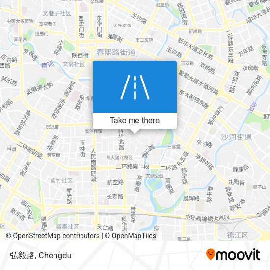 弘毅路 map
