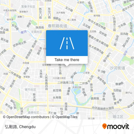 弘毅路 map