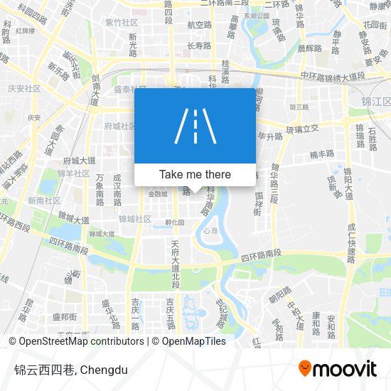 锦云西四巷 map