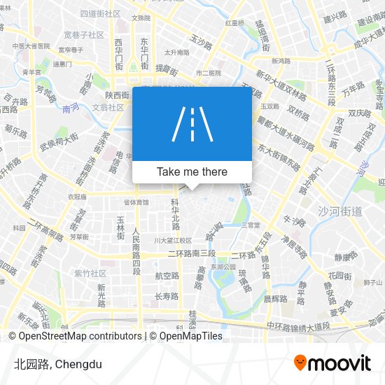 北园路 map