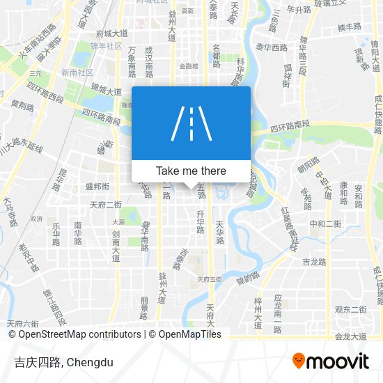 吉庆四路 map