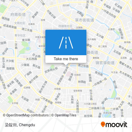 染靛街 map