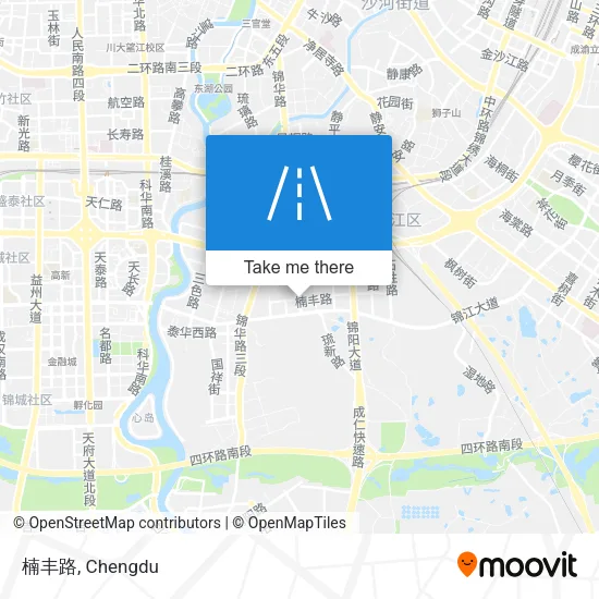 楠丰路 map
