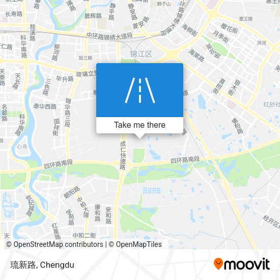 琉新路 map