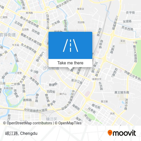岷江路 map