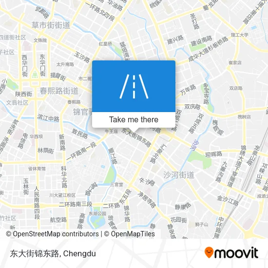 东大街锦东路 map