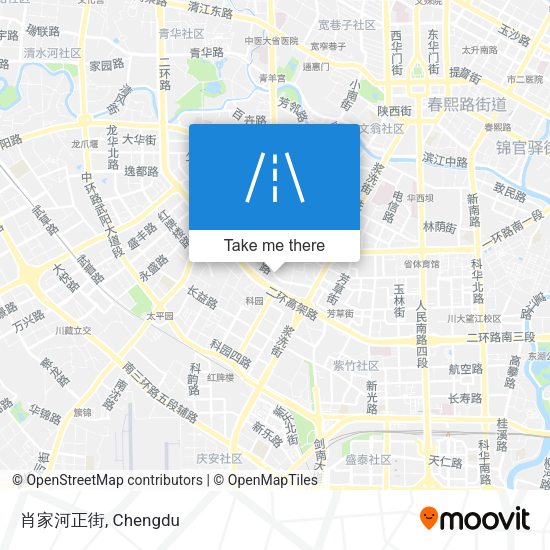 肖家河正街 map