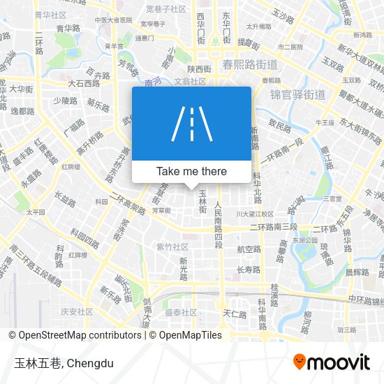 玉林五巷 map