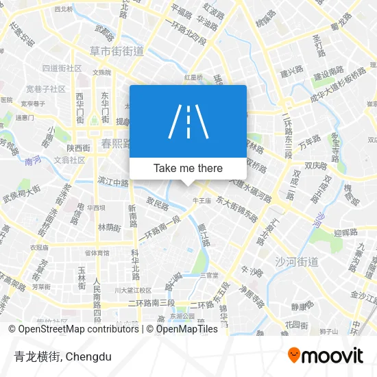 青龙横街 map