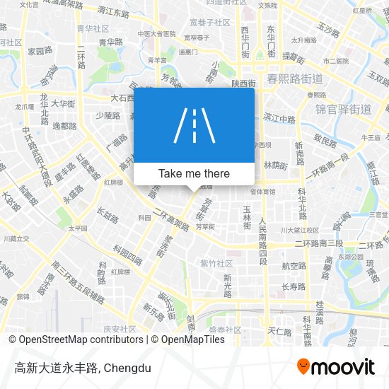 高新大道永丰路 map