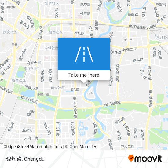 锦烨路 map