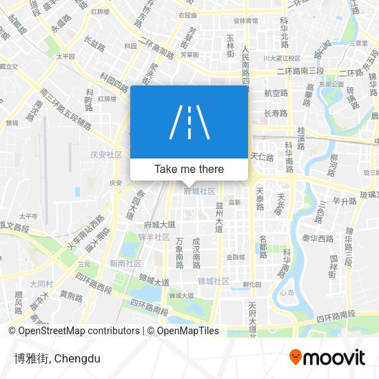 博雅街 map