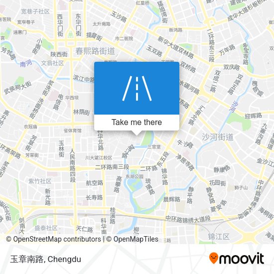 玉章南路 map
