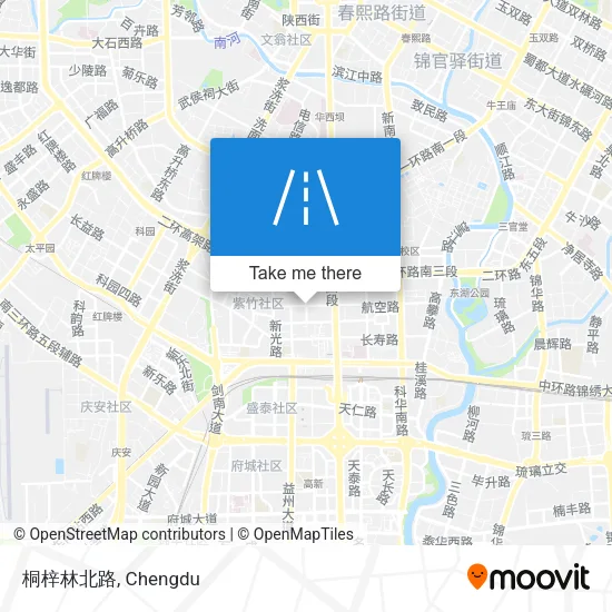 桐梓林北路 map