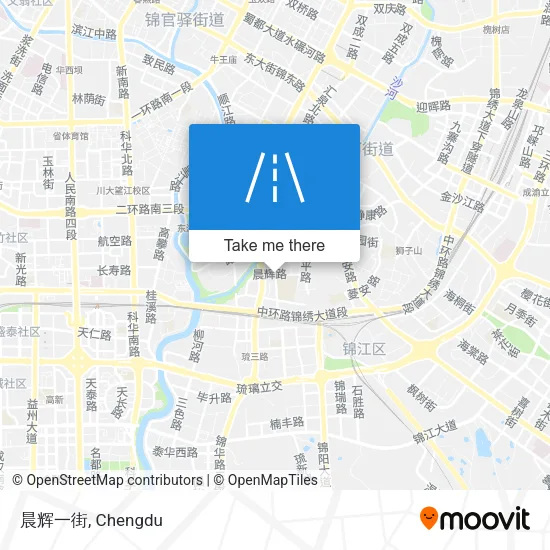 晨辉一街 map