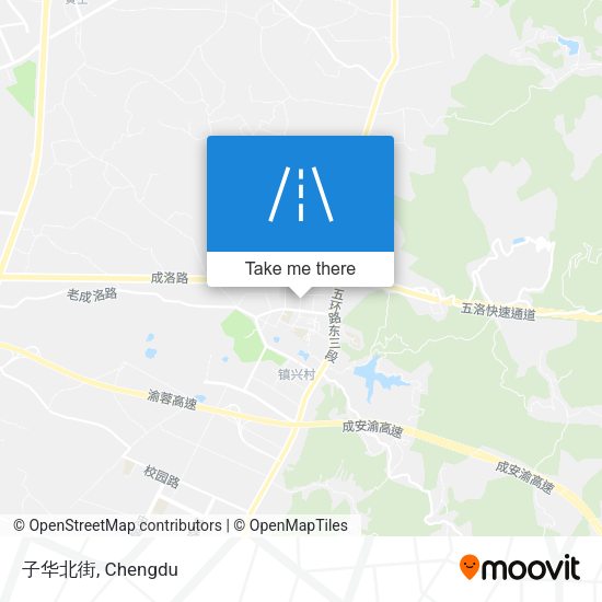 子华北街 map