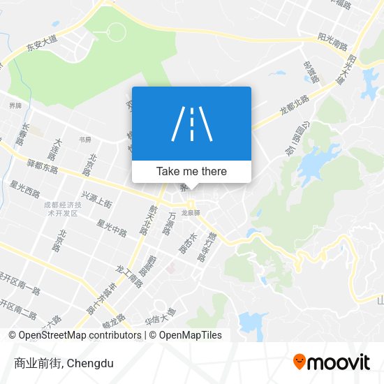 商业前街 map