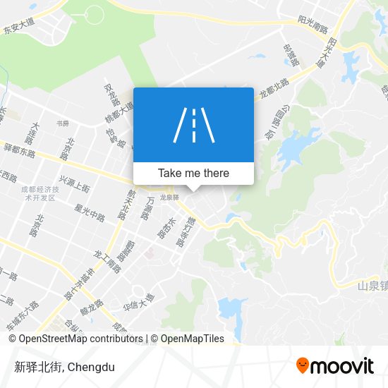 新驿北街 map