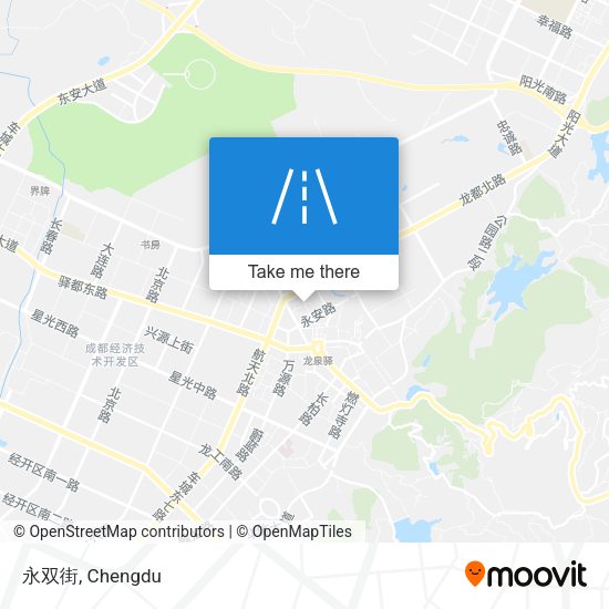 永双街 map