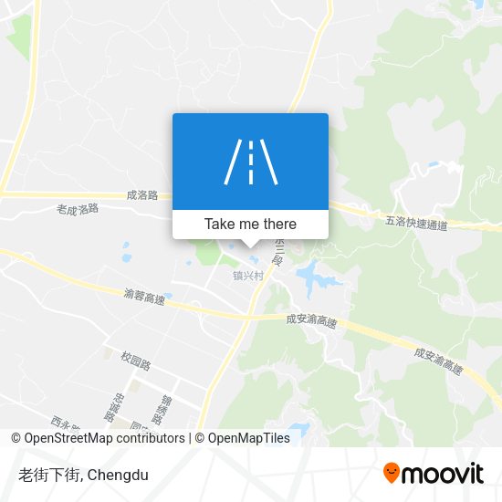 老街下街 map