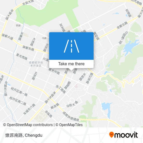 燎原南路 map