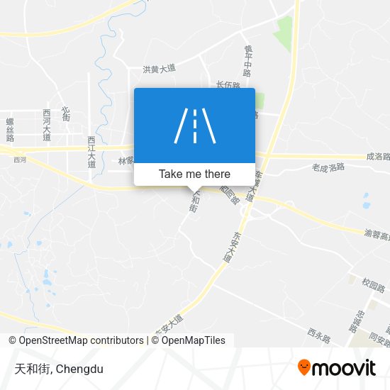 天和街 map