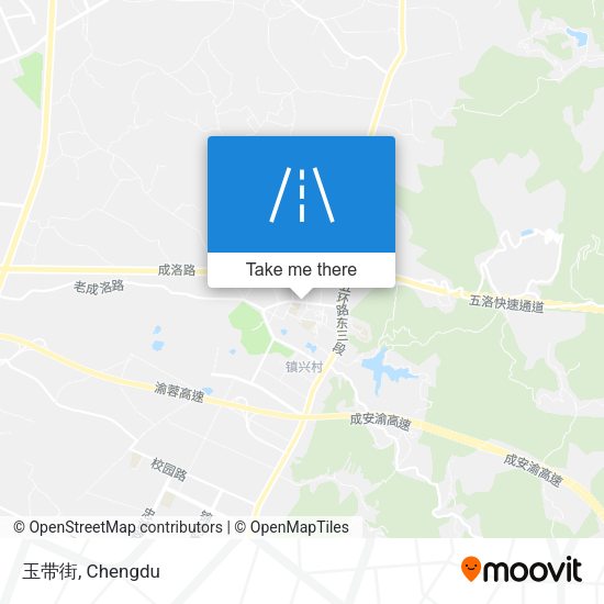玉带街 map