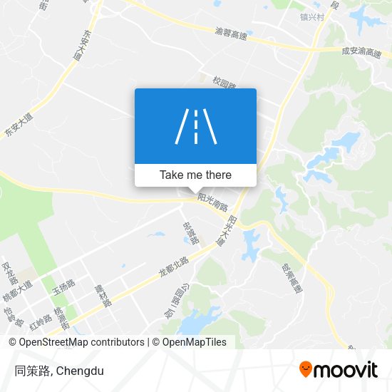 同策路 map