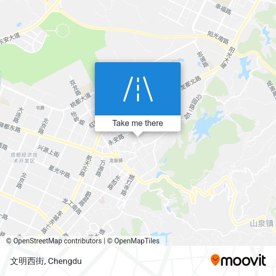 文明西街 map