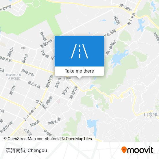 滨河南街 map