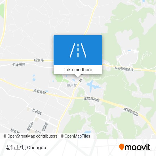 老街上街 map
