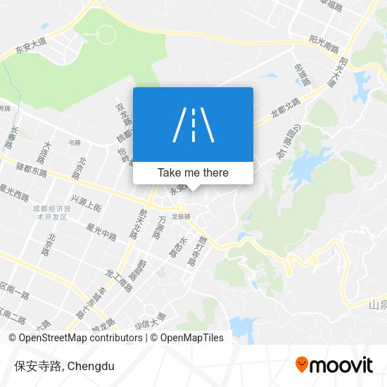 保安寺路 map